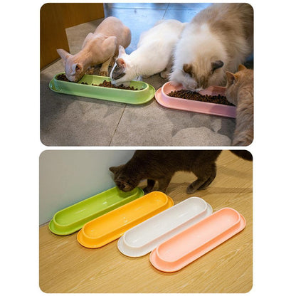Pet Bowls Dog Food Water Feeder Leakproof Cat Dog Food Feeder Pet Supplies For Multiple Kitten Puppy Hotselling